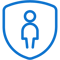 M-F-0001 - Brand Refresh - ICONS ALL BLUE_FEATURES BENEFITS Protect Your Reputation
