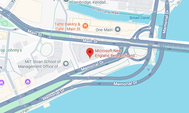 Microsoft New England Map